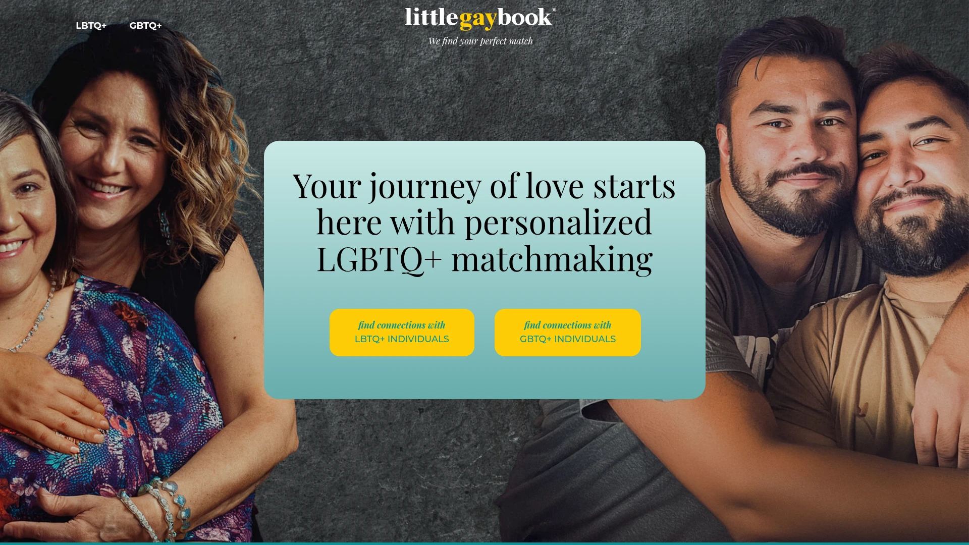 Little Gay Book actual website screenshot
