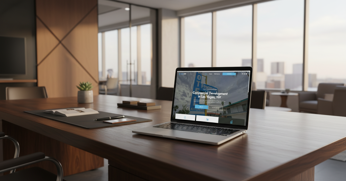 Trinity Haven Development Website Rebuild case study mockup